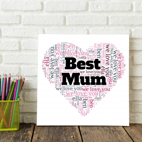 Word Art Canvases - Use MUM85